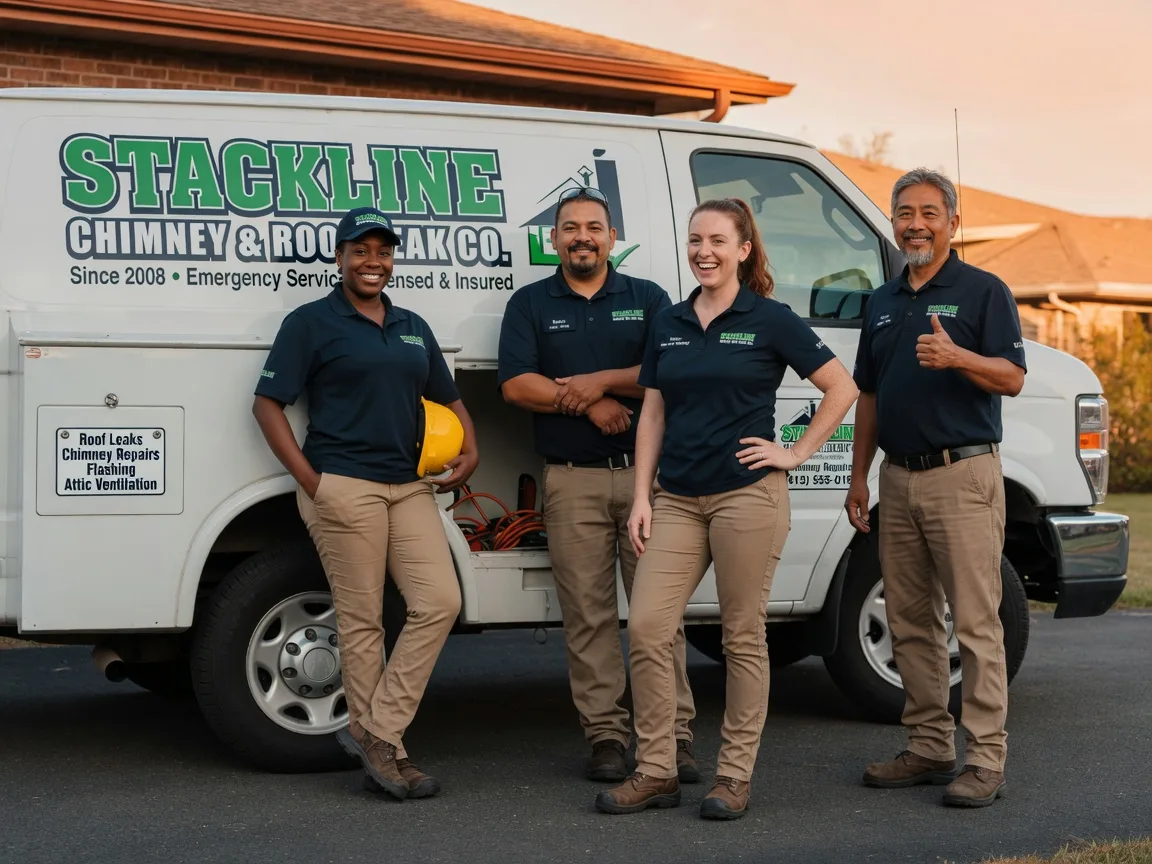 Chimney flashing repair company in Ames, NE